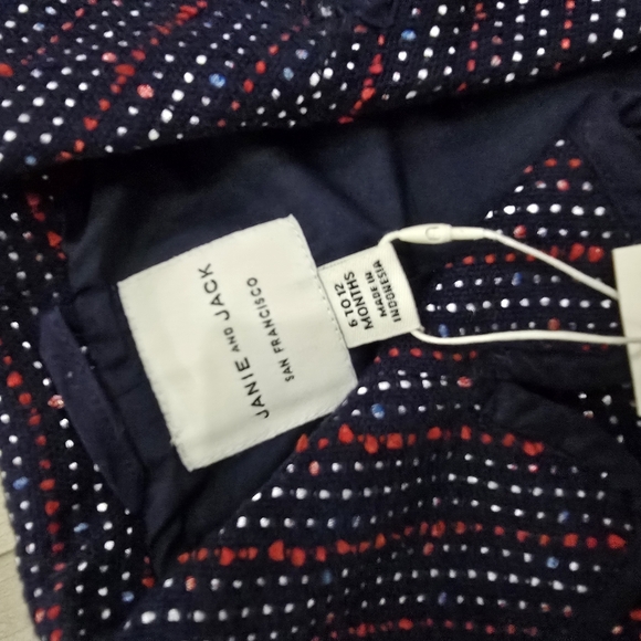 Janie & Jack - Tweed blazer 6-12 months - NWT - Picture 2 of 4